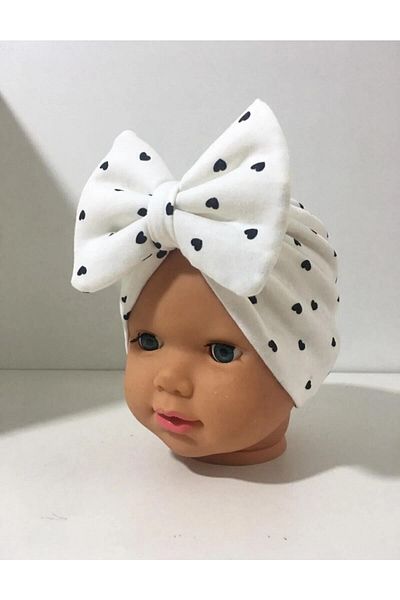 Cherub Baby Βρεφικό καπό διπλής στρώσης με φιόγκο - Adorabeli Design