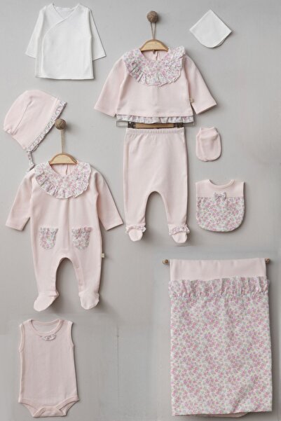 Cherub Baby طقم ملابس داخلية من 10 قطع مصنوع من القطن بنسبة 100% للأطفال حديث...
