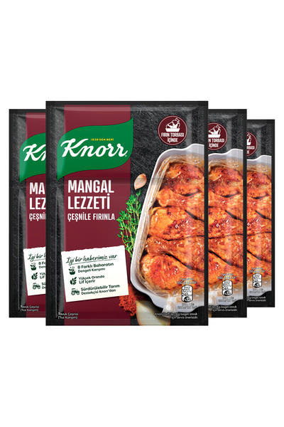 Knorr Mangal Lezzeti Fırında Tavuk Çeşnisi 29g X4 Adet