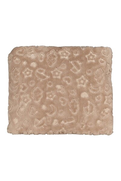 Cherub Baby Kabartmalı Kalın (600GR) Peluş Bebek Battaniyesi 100x120 Cm