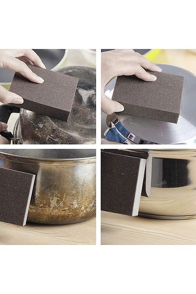 Adem Koç Wedge Sponge Sandpaper for Wood, Furniture, Ceramic and Hobby (60 Grit)