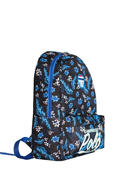 Cambridge Polo Club Island Roamer Two Compartment Unisex Backpack Black / Cpo4022.001