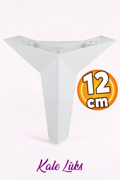 Badem10 Kale Mobila Canapea Masuta de cafea Unitate TV Picioare Fotoliu 12 Cm Picioare Baza Albe
