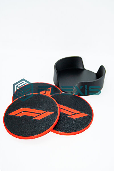 FLEXIS WE MAKE IT POSSIBLE FOR YOU FORMULA 1 LOGOLU BARDAK ALTLIĞI HEDİYELİK ŞIK