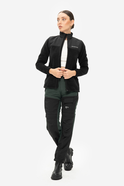 SOUTH COL Reactor المرأة في الهواء الطلق Ripstop القماش المغلفة معطف الصوف ال...