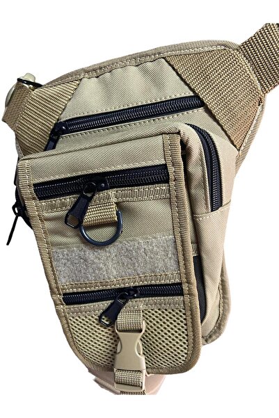 TAKTİK Tactical Siyah Özel Bölmeli Silah Taşıma Bel ve Bacak Çantası