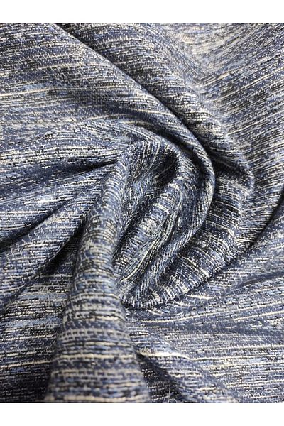 Evcimenhome Βαμβακερό υφαντό ύφασμα 115cmx140cm Jeanynavy