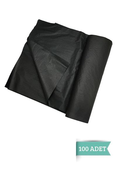 t tuğset etiket Colored Pelur Paper Black 50x70 Cm 100 Pieces-t443