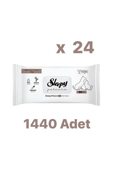 Sleepy Petcare Pet Cleaning Towel 60x24 Pack (1 Box)