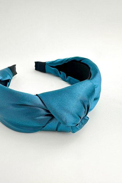 Modex Petrol Green Satin Knot Crown