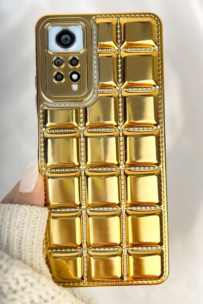 Vip Case ريدمي نوت 11 برو ونوت 12 برو | 4G |   متوافق مع الخياطة المنقوشة ومفصلة بنمط الماس اللامع VIVID