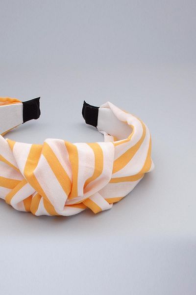 Modex Yellow White Striped Crown