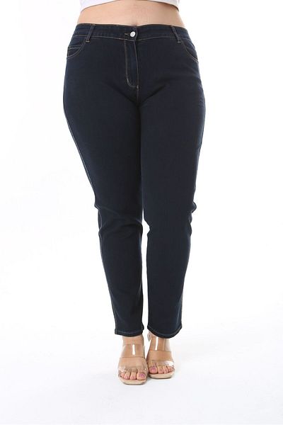SERRA BÜYÜK BEDEN Plus Size Skinny Leg Trousers