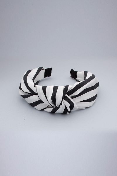Modex Black and White Striped Crown