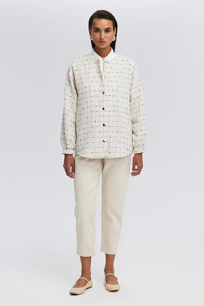 Touché Privé Tweed bomber jacket - Άνετη εφαρμογή και κομψό σχέδιο