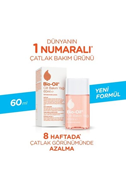 Bio-Oil Cilt Bakım Yağı 60 ml Çatlak Karşıtı & Nemlendirici