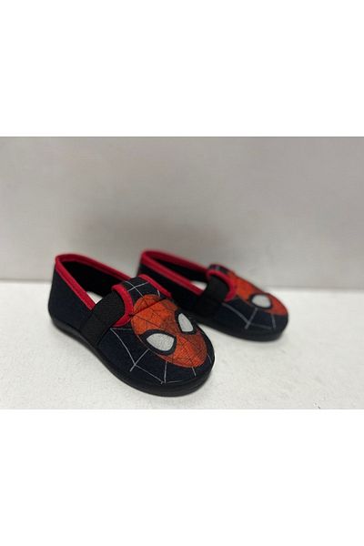 AkınalBella Papuci Spiderman Spiderman de culoare neagră pentru băiat