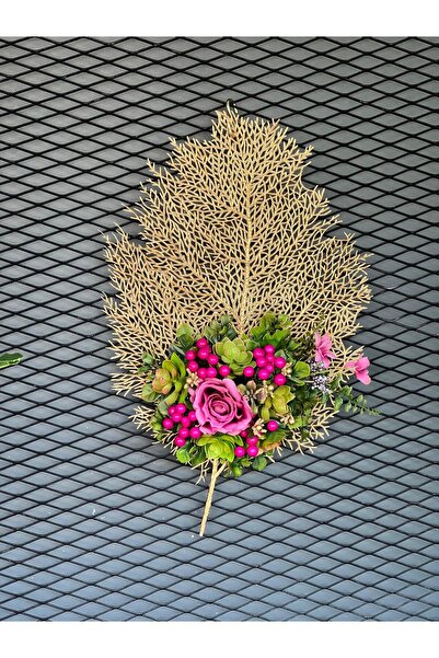 TASARIMHMODA Американський сервіс № 3 — з візерунком штучних квітів