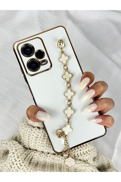 Vip Case Redmi Note 12 Pro 5g (في الخارج) مقبض يدوي مقاوم للأوساخ ولامع لحماية الكاميرا من السيليكون