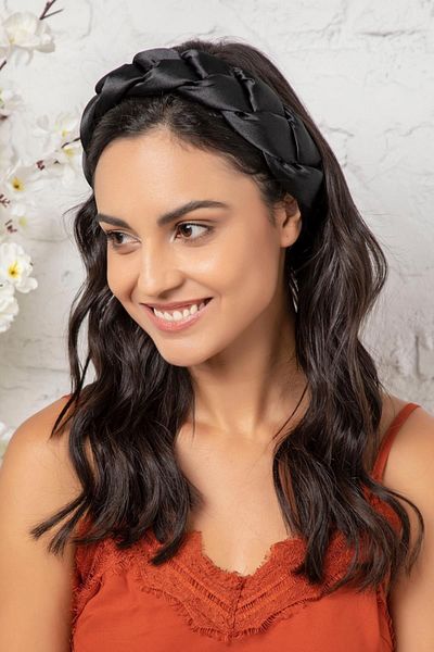 Modex Black Knitted Bandana