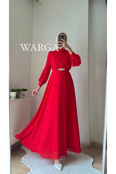 W WARGA Chiffon Dress