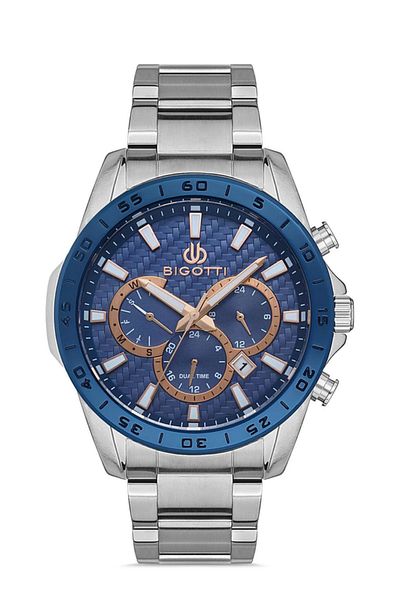 Bigotti 5 ATM Waterproof Men's Wristwatch - Functions Active