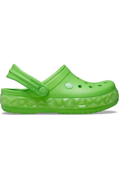 Crocs Παιδικές παντόφλες Geometric Crocband - Glow Band, K 210132 -3WA