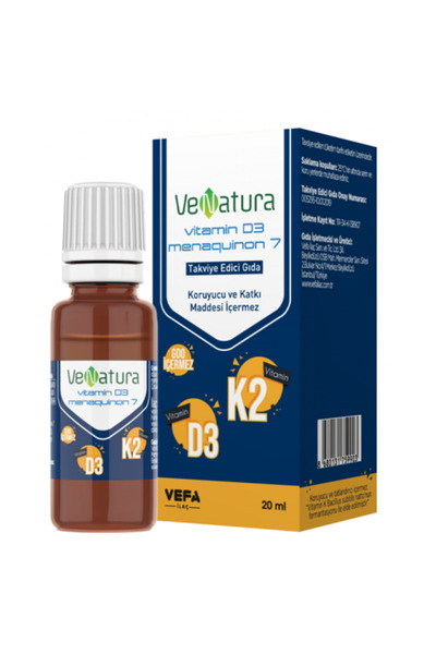 VeNatura Vitamin D3K2 20 ml