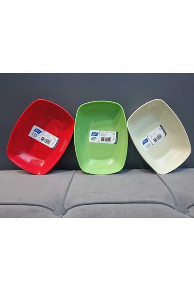 Titiz 17 CM Plastic Boat Plate Set - 3 Pieces