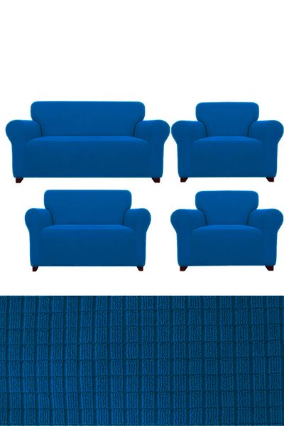 E BAHAR ( 3+2+1+1 )Set de huse pentru canapea cu cauciuc