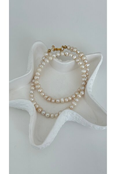 Vi store Gerçek Barok İnci Kolye