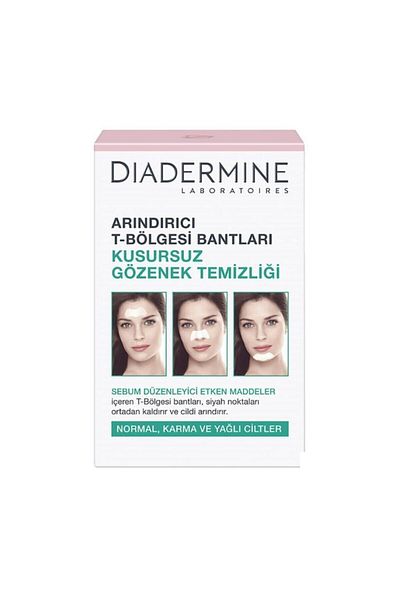 Diadermine 6 Pieces Purifying T Zone Tapes