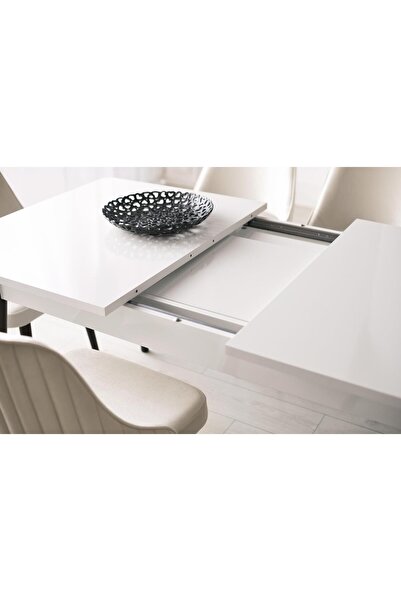 Erezogulları Mobilya Çakıl MDF Yemek Masa 6lı Sandalye Takımı 90x145cm