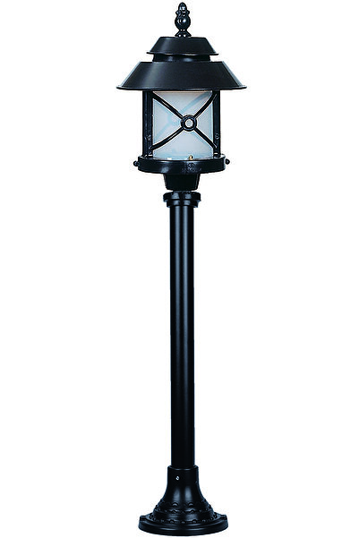 Şanlı BOLLARD AYDINLATMA BAHÇE ÇİM DİREĞİ YÜRÜME YOLU KISA DİREK 100CM