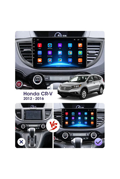 NAVMİNA Honda Crv 2013-2017 Uyumlu 10 Inç 4-32 Gb Multimedya
