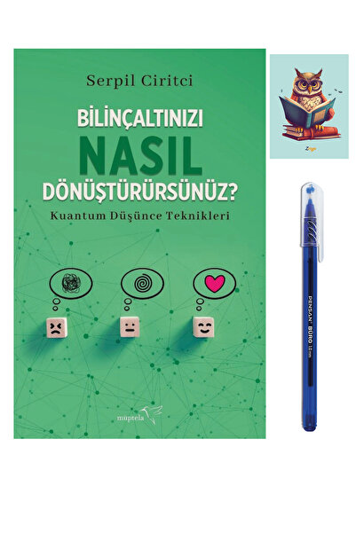 Dara Yayınları Bilinçaltınızı Nasıl Dönüştürürsünüz? Kuantum Düşünce Teknikleri - Pensan Büro Mavi Tükenmez Kalem