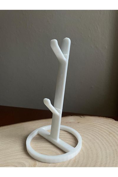 The Plasti Glasses Holder Stand White