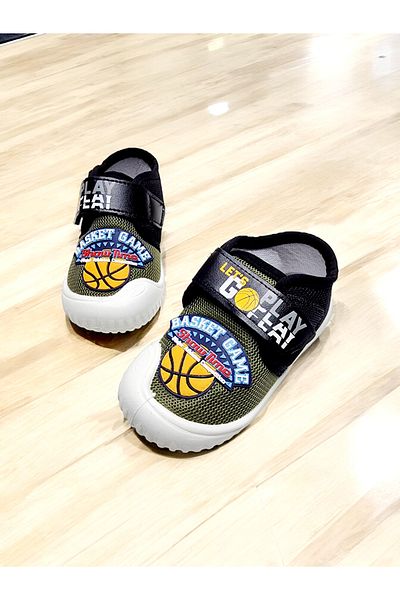 GEZER Παιδικό παπούτσι με θέμα Basket Game - Velcro Daily Sole