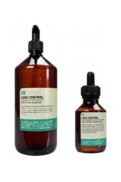 Insight إنسايت لوكس مضاد للتساقط - شامبو 900 مل ومصل 100 مل