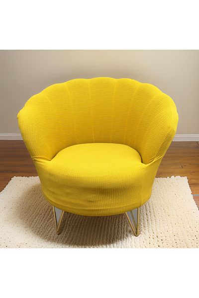 uzhanem Papatya Single Armchair Seat Cover