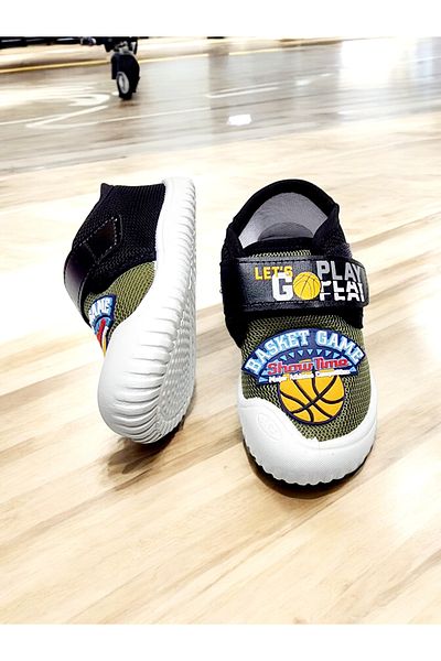 GEZER Παιδικό παπούτσι με θέμα Basket Game - Velcro Daily Sole