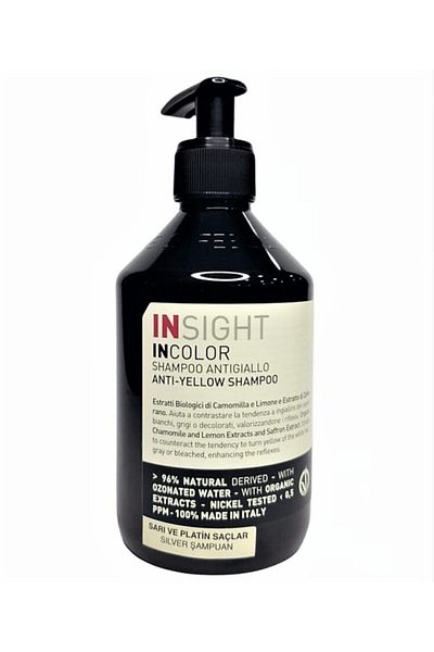 Insight Incolor 400ml Anti Green Yellow Anti-Reflective Shampoo