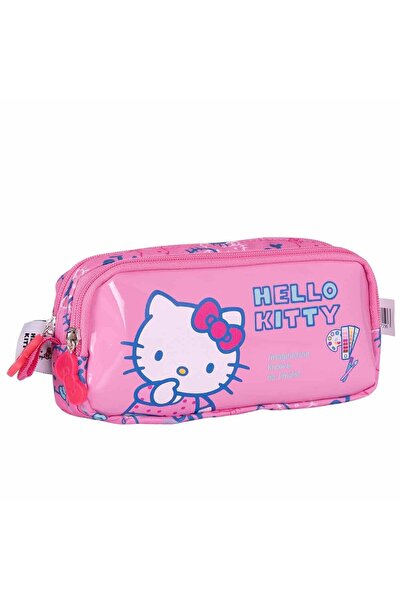 Hello Kitty HELLO KİTTY KALEM ÇANTASI 2723 ÇİFT BÖLMELİ