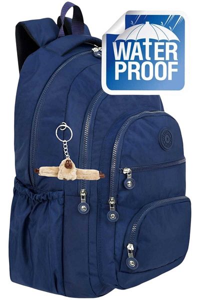 Uniquerrs Rucsac de lux Crinkle Waterproof - pentru liceu și liceu