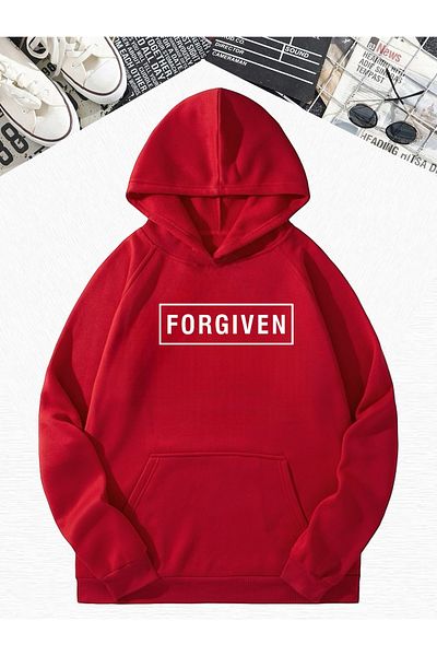 BENROMA Суитшърт с голям принт FORGIVEN