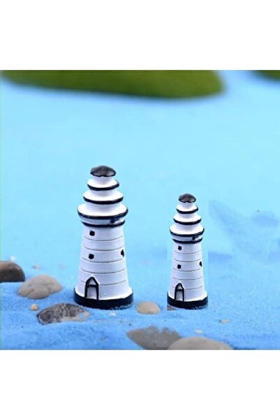 himi teraryum objeleri 2'li Deniz Feneri Teraryum Obje Teraryum Süsleri Minya...