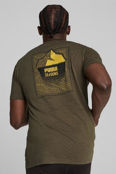 Puma Ανδρικό μπλουζάκι Season Trail 52586080   - Μέγεθος S