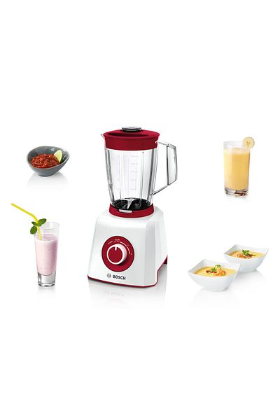 Bosch Blender MightyMixx 1.5 Lit 450 W White,-MMB12P4RGB 1 Year Manufacturer Warranty