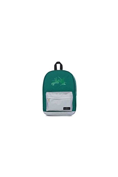 Faber Castell Faber Sırt Çantası Basic 23-2 Yeşil-Gri 5177000056000