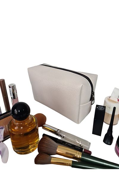 Gloria Large Size Travel Type - Glitter Patterned Makeup Bag Organizer